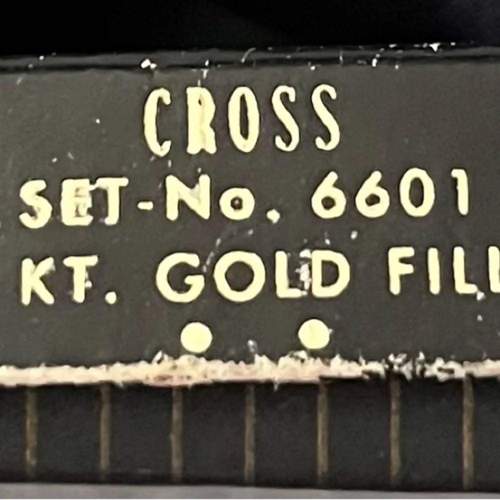 Vintage Cross 12kt Gold Pen and Pencil Set